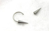 16G 14G Spiked Septum Ring Hoop Spikes Long Spikes Septum Hoop Surgical Steel 8mm 10mm Diameter 16g 14G Septum Jewelry Nose Jewelry Hoops - I Love My Piercings!