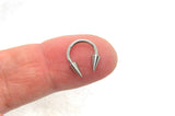 16G Spiked Septum Ring Hoop Spikes Long Spikes Septum Hoop Surgical Steel 8mm 10mm Diameter 16g Septum Jewelry 16 gauge Nose Jewelry Hoops - I Love My Piercings!