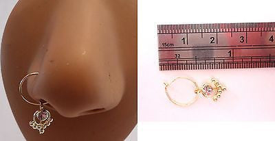 Fancy nose hoops deals