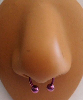 Purple septum ring deals