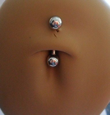 Barbell belly ring online
