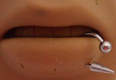 Spike 2025 lip piercing