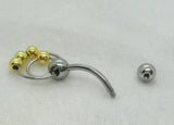 14G Gold Silver VCH Jewelry Clit Hood Ring