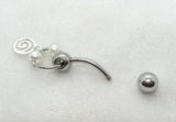 14G Swirl VCH Jewelry Clit Hood Ring