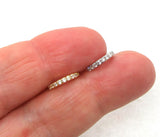 16G Silver Gold Snake Bites Labret Lip Ring Bottom Side Lip Ring Horseshoe 16 Gauge Lip Studs Lip Rings Lip Jewelry 8mm 10mm Diameter - I Love My Piercings!