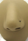 20G Silver Blue Black Gold Nose Tiny Small Spike Nose Studs Bones Rings Nose Jewelry in 20 Gauge - I Love My Piercings!