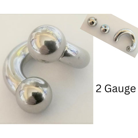 Male Genital Jewelry PA Prince Albert 8G 6G 4G 2G 0G 00G Penis Piercin male-genital-jewelry-pa-prince-albert-8g-6g-4g-2g-0g-00g-penis-piercin