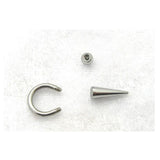 14G 16G Snake Bites Labret Lip Ring Long Spike Bottom Side Lip Ring Horseshoe 16 Gauge 14 gauge Lip Stud Lip Ring Lip Jewelry - I Love My Piercings!