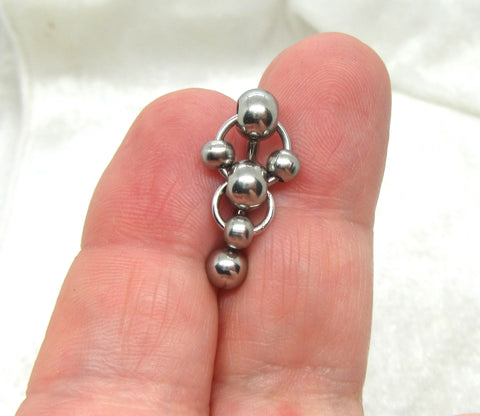 14G Geometric VCH Jewelry Clit Hood Ring