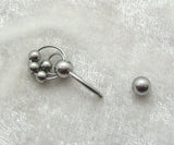 14G Beaded VCH Jewelry Clit Hood Ring