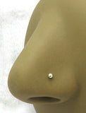 3 Piece 2mm Ball Nose Stud L Bend Shape Bent Post Pin Jewelry 22 gauge 22G Pin Sterling Silver Nose Studs - I Love My Piercings!