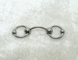 14G Frenum Ladder Guiche Hafada PA Slave Barbell Male VCH Genital Nipple Piercing - I Love My Piercings!