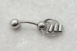 14G Triple Hoop VCH Jewelry Clit Hood Ring