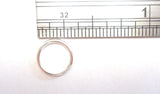 Sterling Silver Cartilage Seamless Hoop Ring Bar 18 gauge 18g 7 mm diameter - I Love My Piercings!