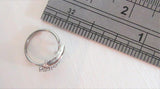 Surgical Steel Seamless Nose Jewelry Hoop Ring Curved Clear Crystal Gem 20 gauge