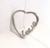 Surgical Steel Love Heart Cartilage Hoop Ring Seamless 16 gauge 16g 10 mm Diameter