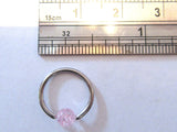 Acrylic Ball Surgical Steel Hoop Choose Gauge / Diameter - I Love My Piercings!