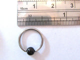 Acrylic Ball Surgical Steel Hoop Choose Gauge / Diameter - I Love My Piercings!