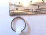 Striped Bead Hoop Choose Gauge Color Diameter - I Love My Piercings!