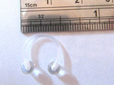 Daith Jewelry for Migraines Metal Sensitive Horseshoe Choose Color 16g - I Love My Piercings!