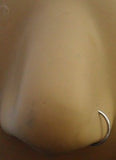 Surgical Steel Silver Nose Hoop Captive Small Ring 20 gauge 20g 6mm diameter - I Love My Piercings!