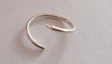 Sterling Silver Round Nose Seamless Hoop 20 gauge 20g 9mm circumference - I Love My Piercings!