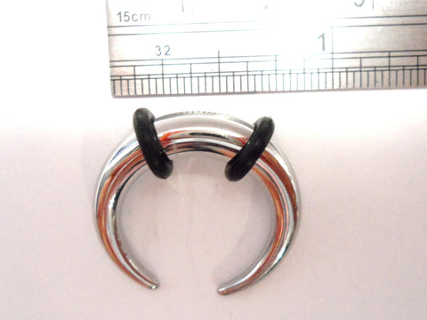 Surgical Steel Tapered for Stretching Septum Nose Jewelry 4 gauge 4g 18 mm - I Love My Piercings!