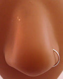 Sterling Silver Round Nose Seamless Hoop 20 gauge 20g 9mm circumference - I Love My Piercings!