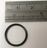 Black Titanium Seamless Conch Hoop Ring Loose Fit 16 gauge 16g 12 mm Diameter