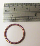 Purple Titanium Seamless Conch Hoop Ring Loose Fit 16 gauge 16g 12 mm Diameter